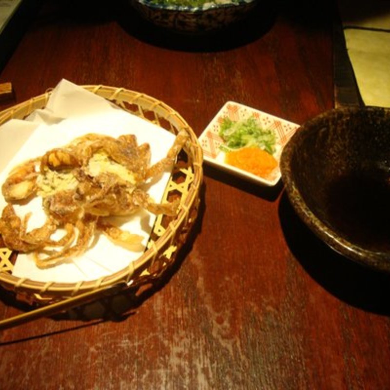 softshell crab tempura(ZENKICHI)
