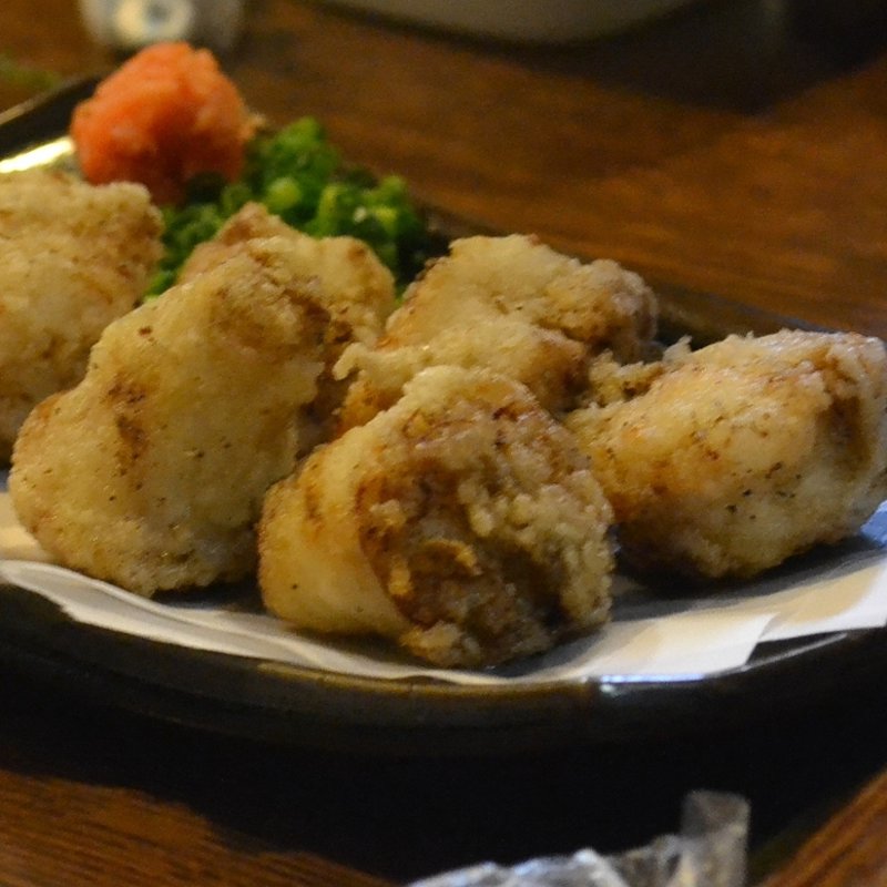 ふぐの唐揚げ(魚亀)