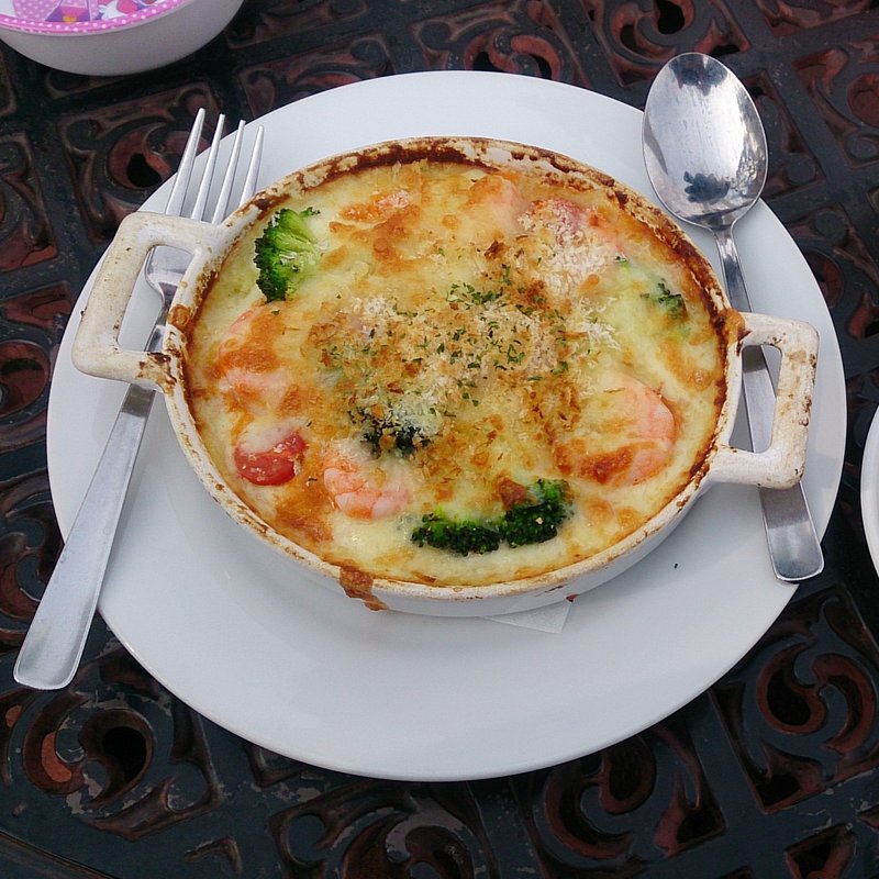 プリプリ海老ドリア(さぎさ橋珈琲 逗子店)