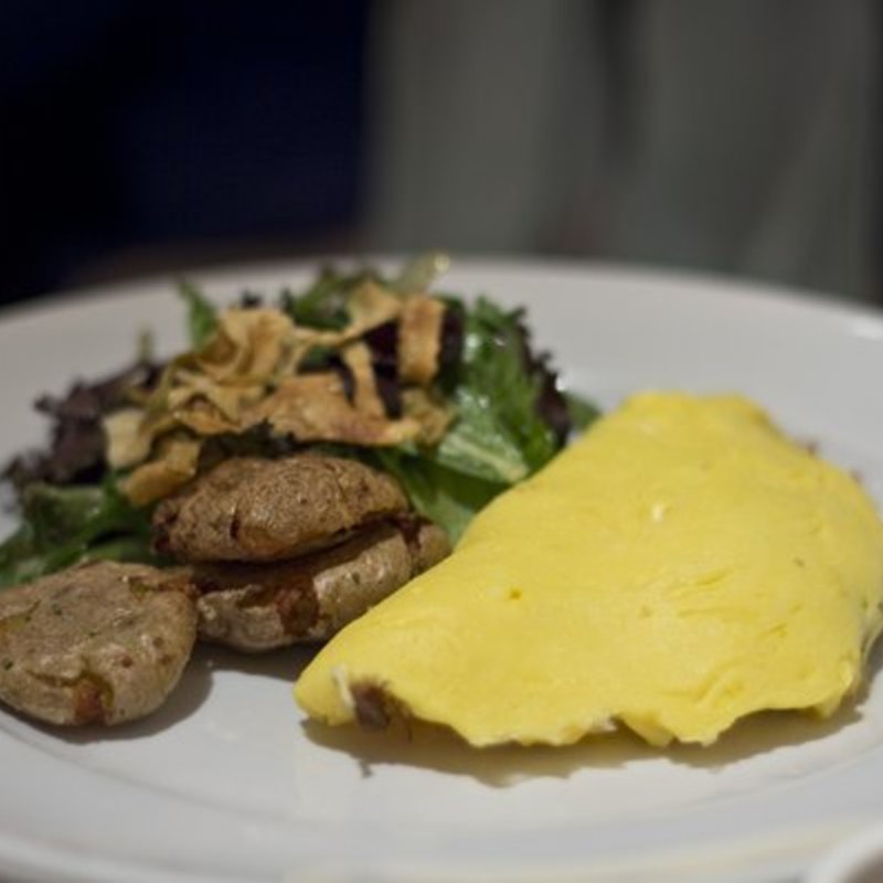 Lamb and Goat Cheese Omelette(Union Square Cafe)
