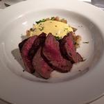 Sirloin steak with poached egg(Union Square Cafe)