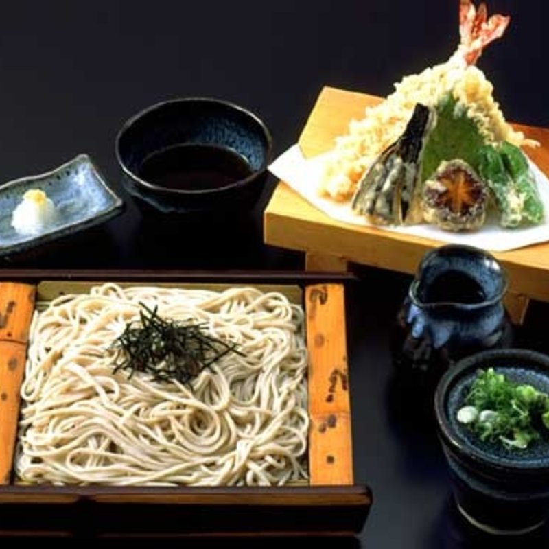 天ざる (富士)(手打 金太郎そば)