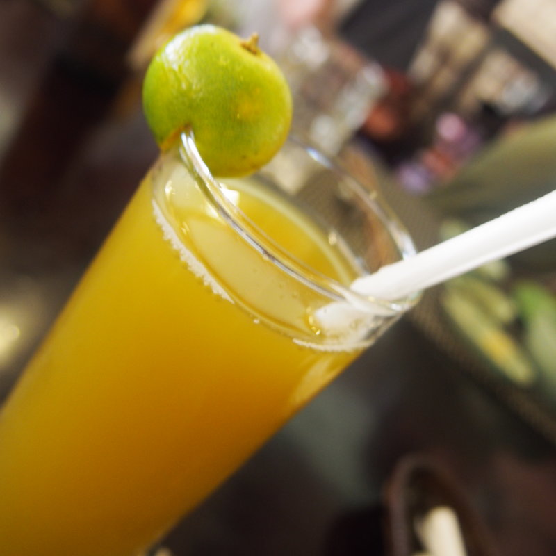 さとうきびのジュース(Mekong Rest Stop)