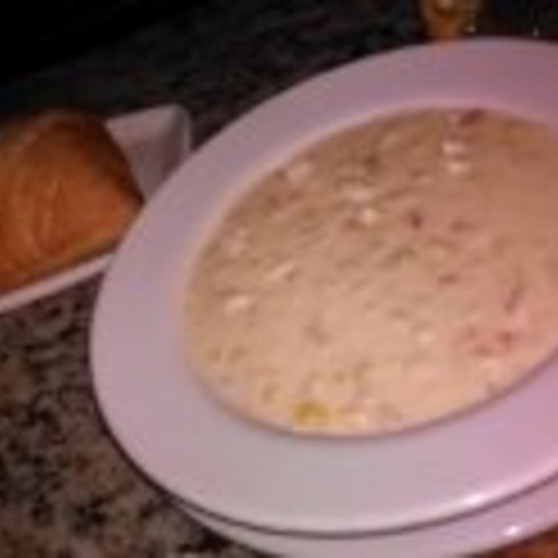 コーンチャウダー・ロブスター・スープ(Fishborn Grill)