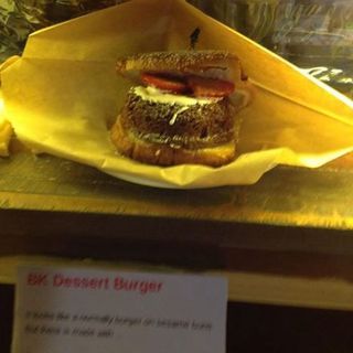 BK dessert burger(Kitchen Covo)