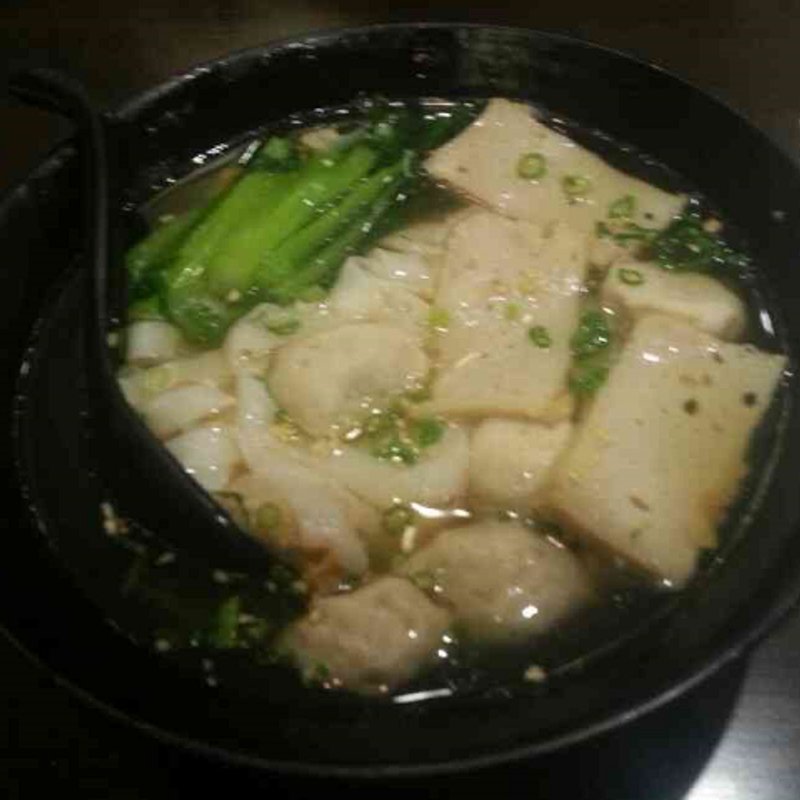 Fish Ball Noodle (Anytime Cafe)