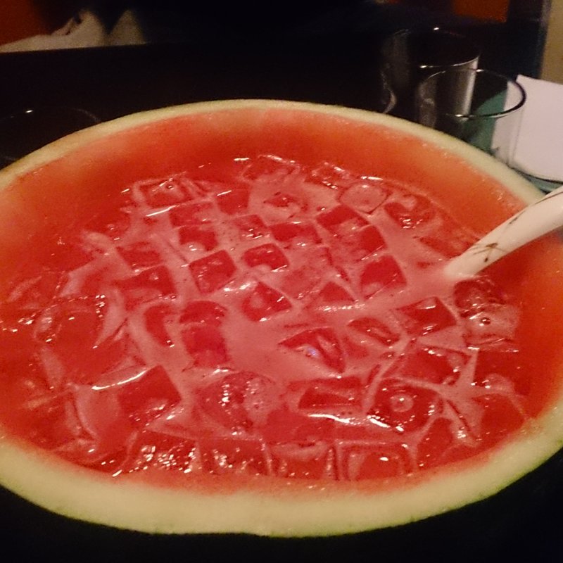 スイカの焼酎(Cafe  Duck  Butt)