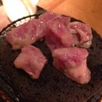 京都もち豚ヒレの溶岩焼き 柚子味噌漬け