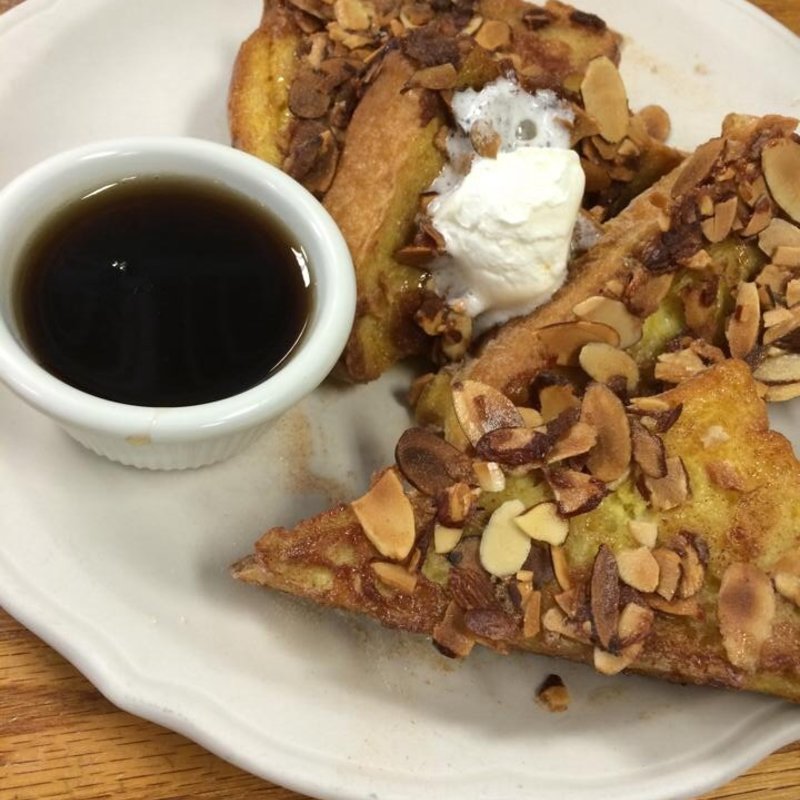 シナモンアーモンドフレンチトースト(Original Pancake House)