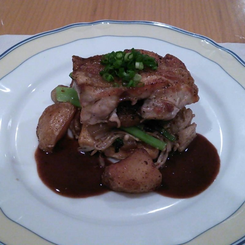 チキンステーキ(レストランウチエ)