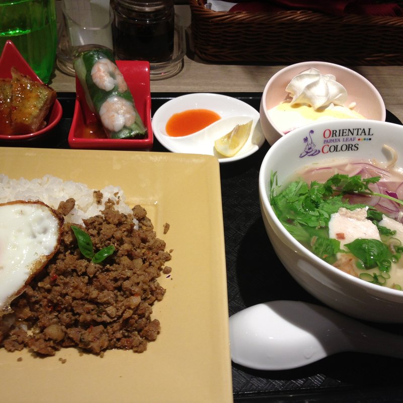 レディースランチ（ガパオ）(オリエンタルカラーズ ルミネエスト 新宿店)