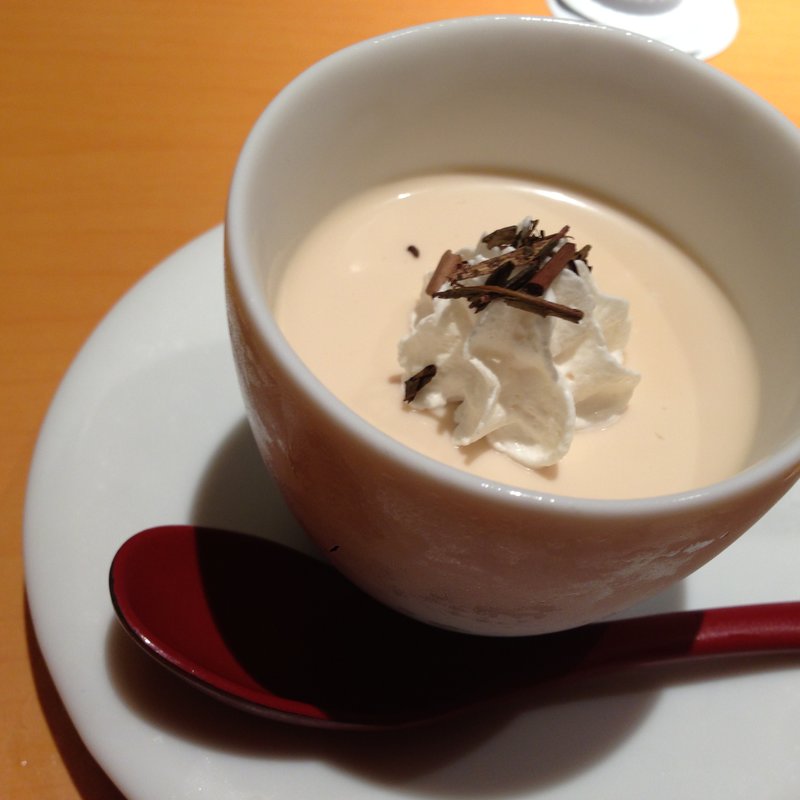 ほうじ茶プリン(食楽庵 鼎 （しょくらんくあん かなえ）)