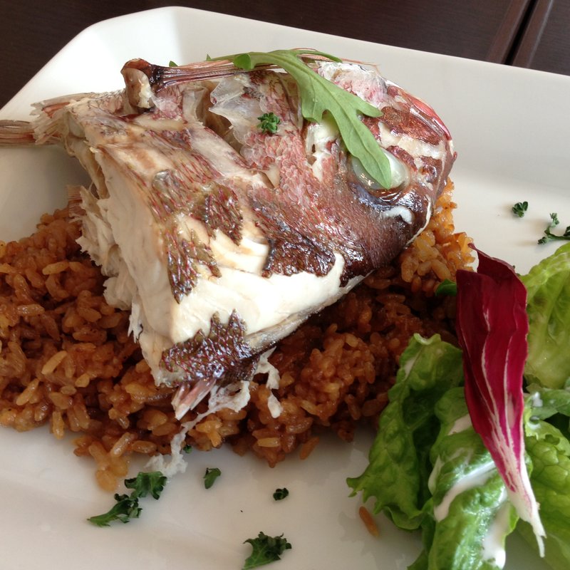 桜鯛ごはん添え(欅亭)