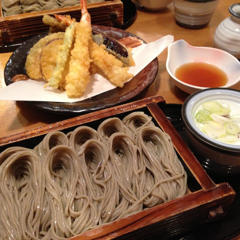 天ざるセット(小嶋屋　COCOLO湯沢)