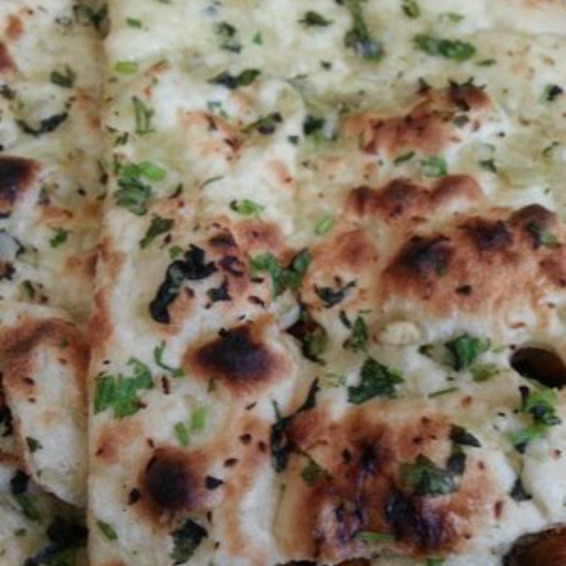 Garlic Basil Naan(Clay Oven Grill )