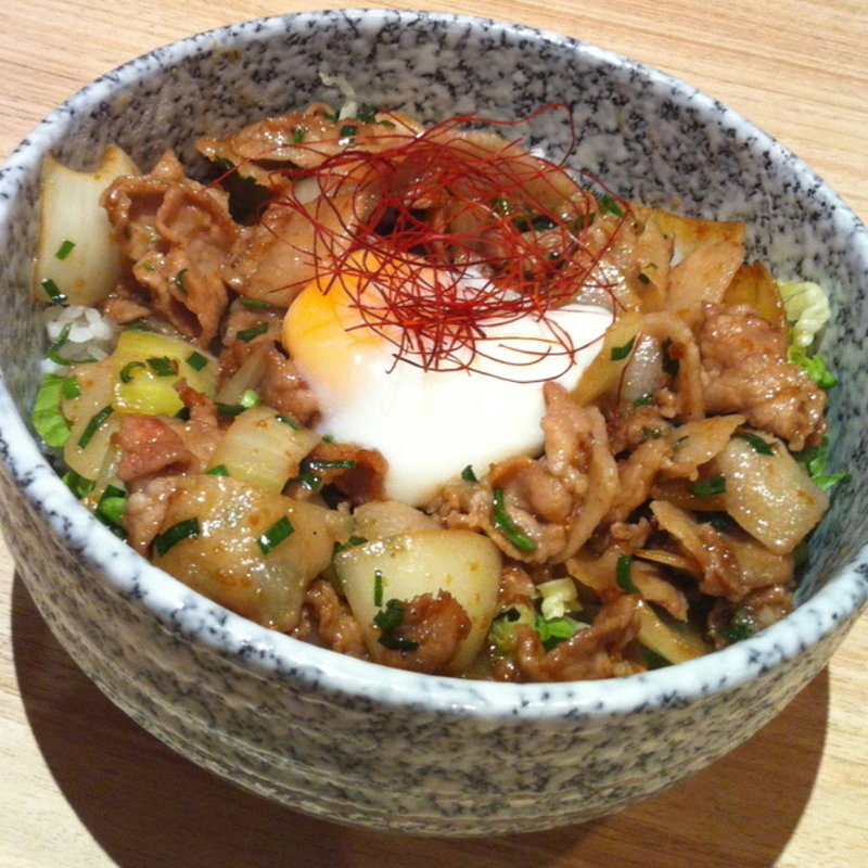 スタミナ丼(極楽らーめん(Goku Raku Ramen)　ミッドバレー店)