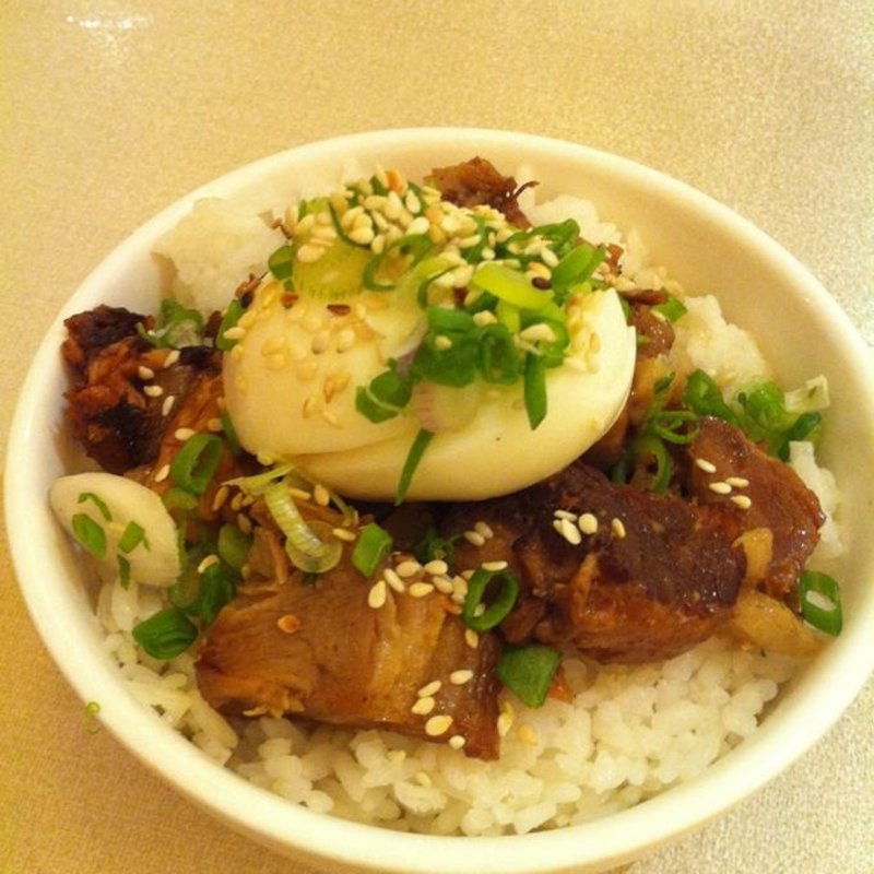 チャーシューご飯(極楽らーめん(Goku Raku Ramen)　ミッドバレー店)