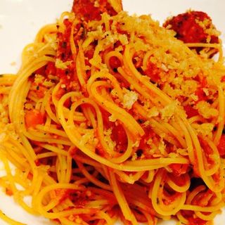 Pasta with Swordfish Meatballs & Spicy Tomato Sauce(Union Square Cafe)