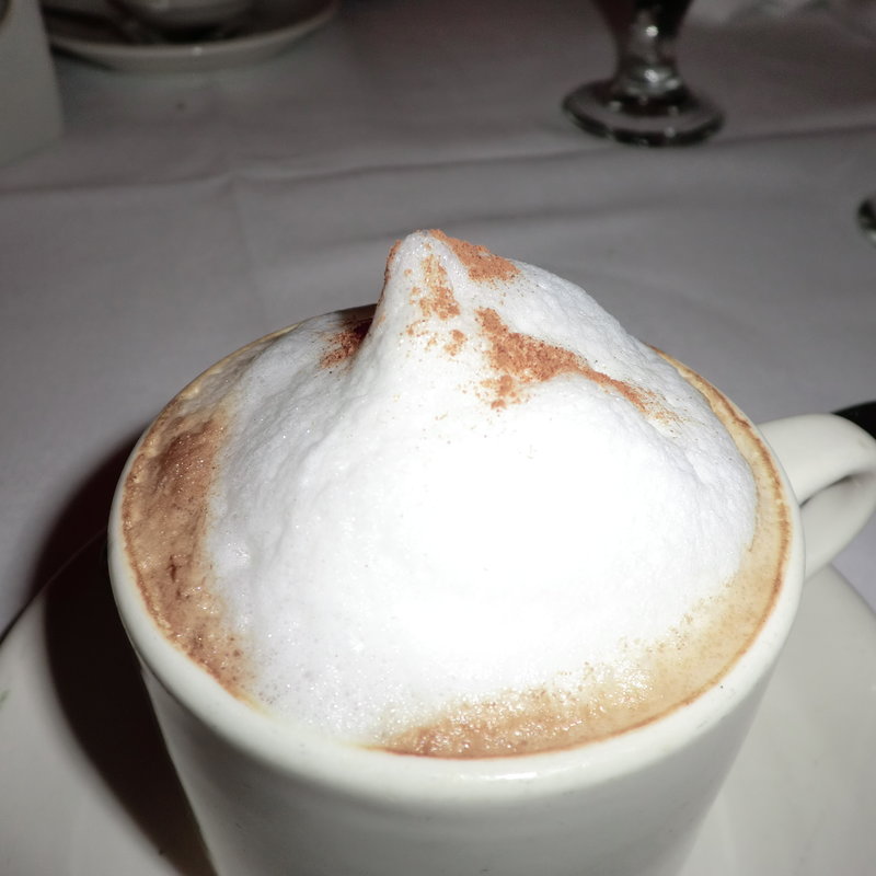 カプチーノ(Bryant Park Grill)