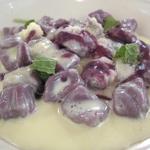 purple yam gnocchi