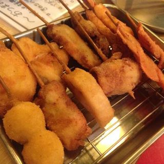 串揚げ(串揚げじゅらく 上野店)