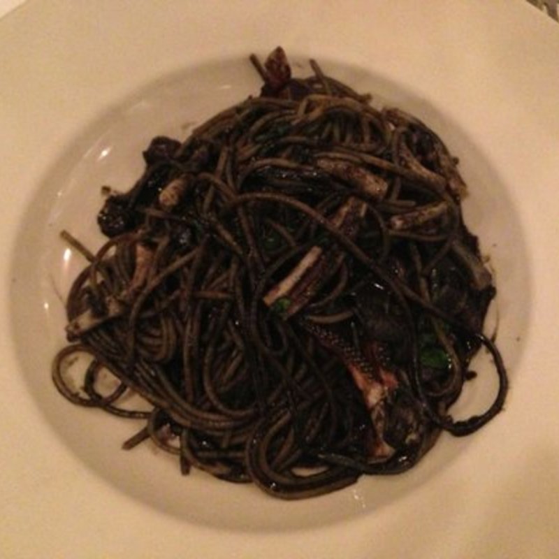 Squid ink pasta(Basta Pasta)