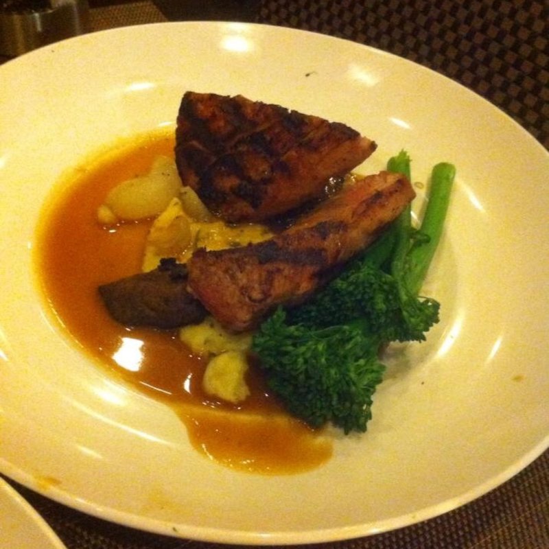 Wood Roasted Pork Tenderloin & Portbello(Seasons 52)
