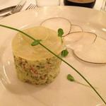 Crab and avocado app(Basta Pasta)