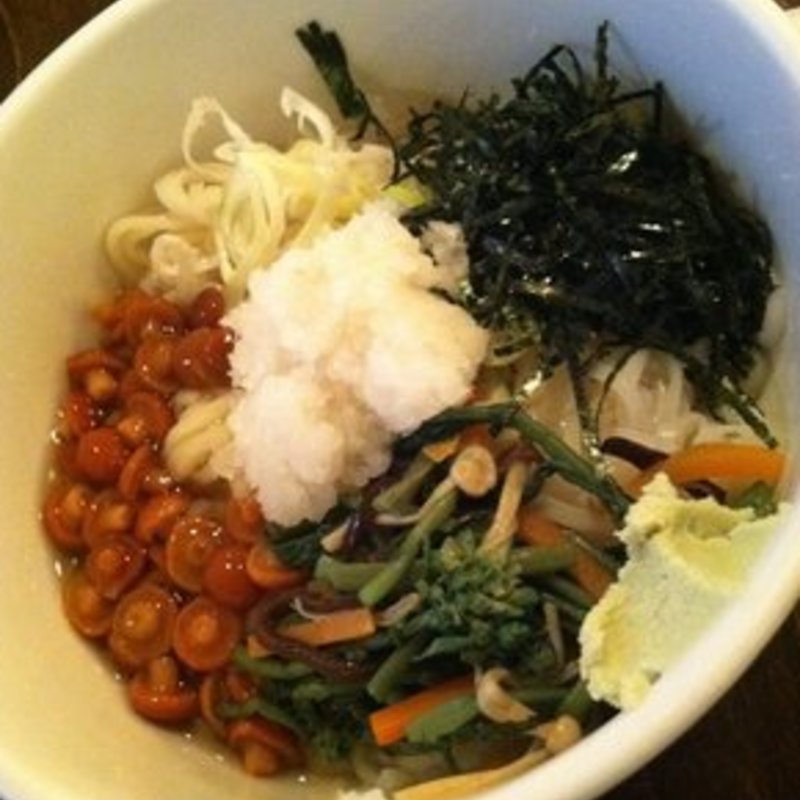 Cold Sansai Nameko(Jimbo Restaurant)