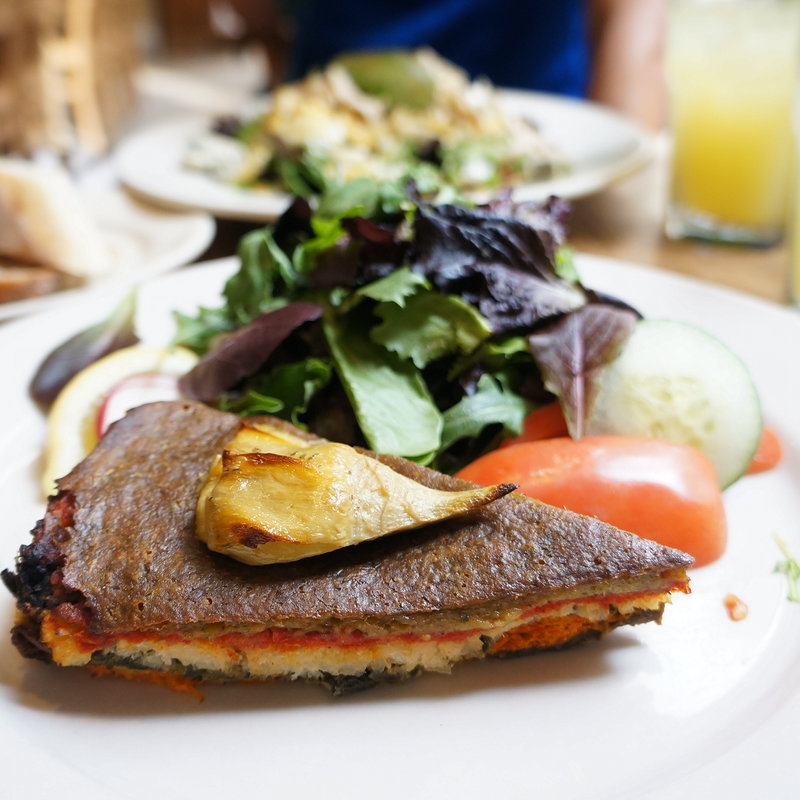 VEGETABLE QUICHE(LE PAIN QUOTIDIEN)