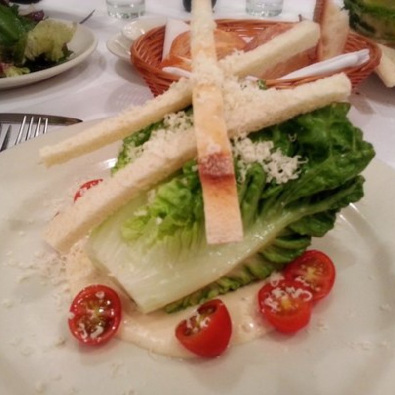 Insalata Di Cesare - basta pasta's original romaine lettuce caesar salad(Basta Pasta)