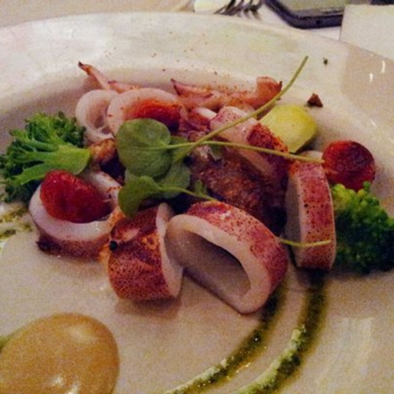 grilled squid(Basta Pasta)