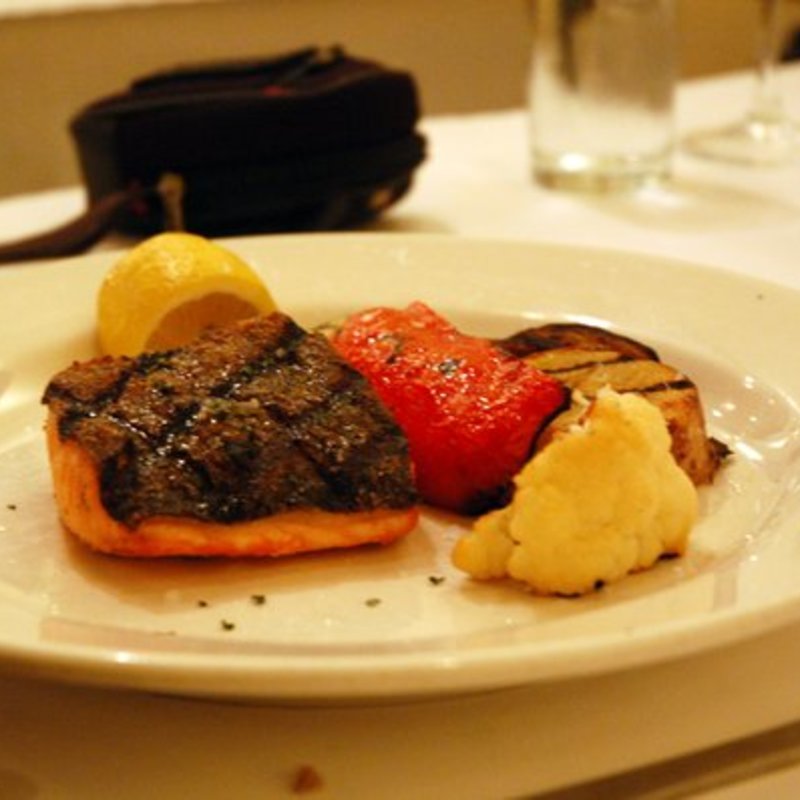 Grilled Salmon(Basta Pasta)