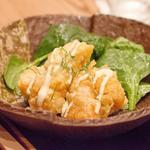 tempura of king crab