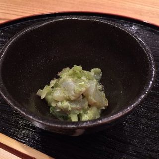 Mixed white fish with Cilantro(Cagen Japan Restaurant)