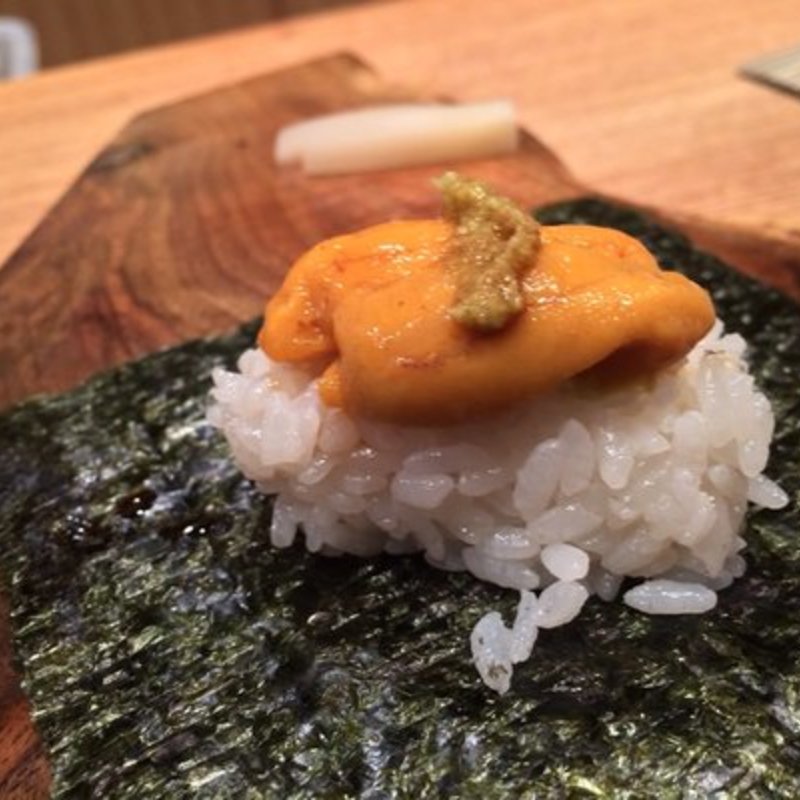 Japanese Uni DIY Handroll(Cagen Japan Restaurant)