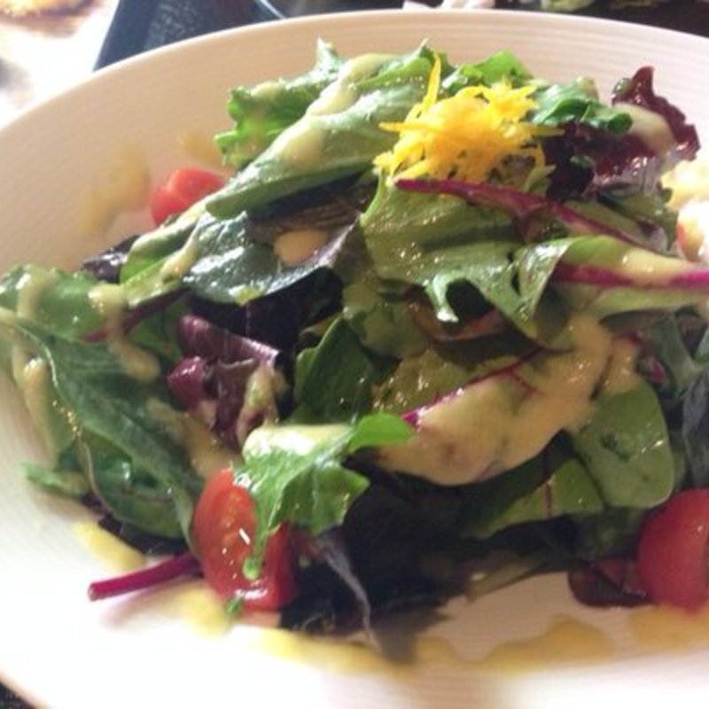 Green Salad with Chrysanthemum Dressing(Cagen Japan Restaurant)