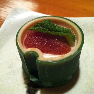 Strawberry Milk Pudding(SOBAYA)