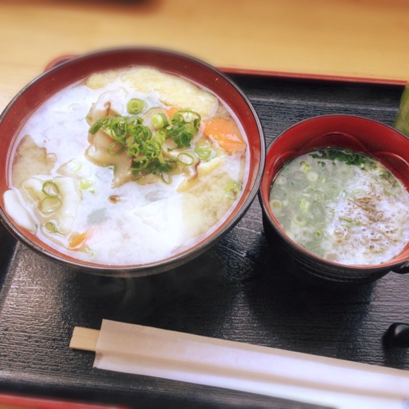 関あじだんご汁(道の駅さがのせき （道の駅佐賀関）)