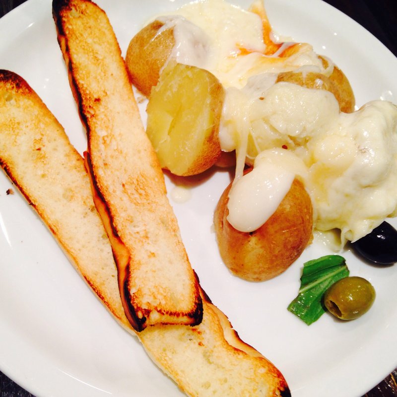 北あかり(じゃがいも)のラックレットかけ(花畑牧場 十勝チーズ工房 新千歳空港)