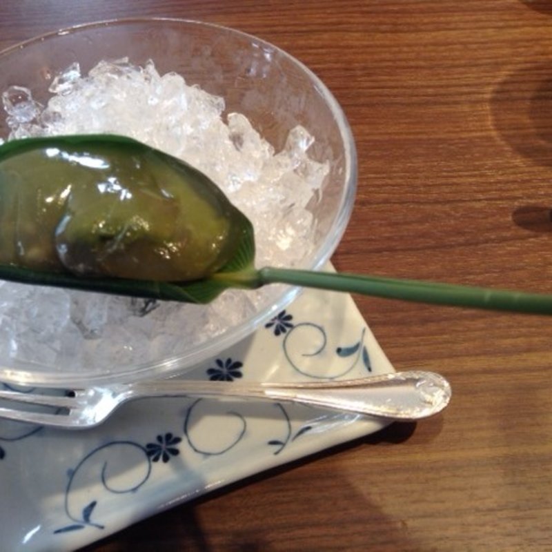 吉野葛の水まんじゅう (京都ホテルオークラ　ザ･ガーデン岡崎)