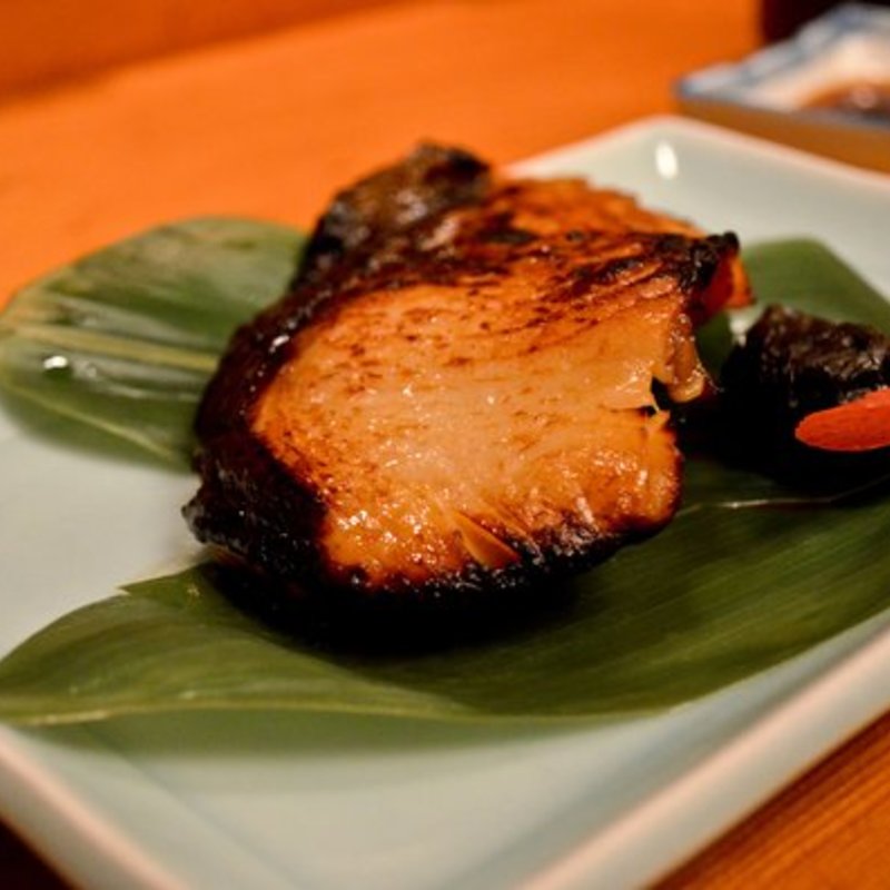 Gindara (Yuzu Infused Soy Cured Cod Fish)(SOBAYA)