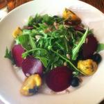 Beet, Blueberry, Squash & Arugula Salad(Freemans)