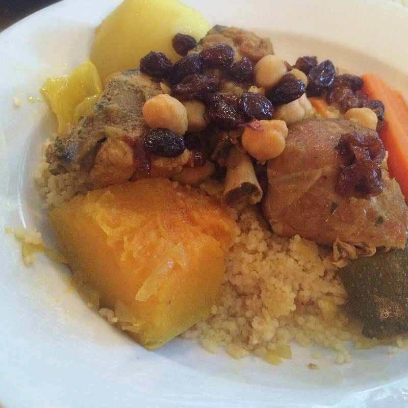 Cous-Cous Chicken(Cafe Mogador Williamsburg)