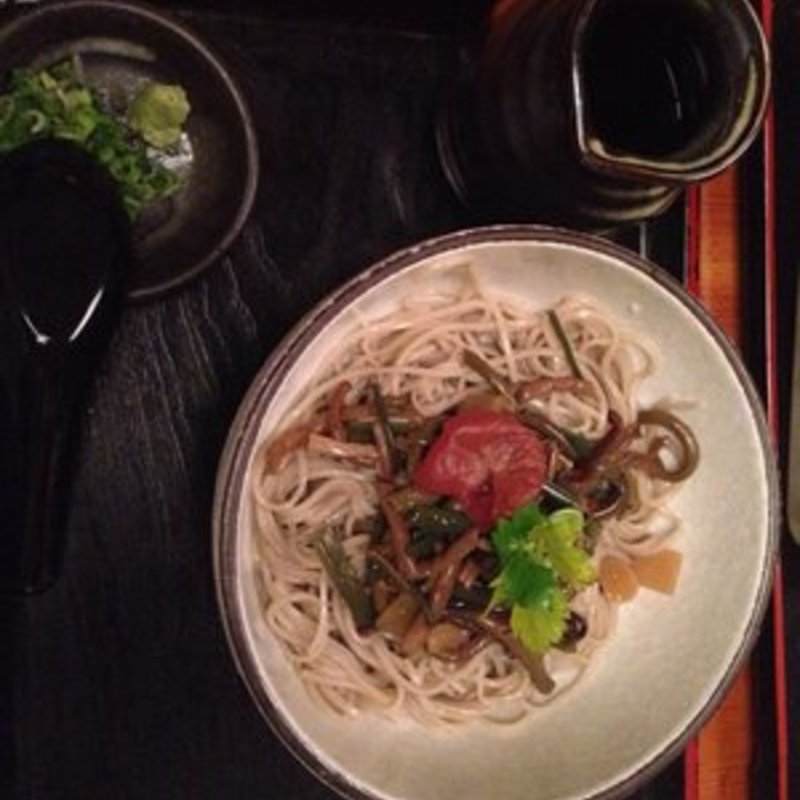Sansai winter special cold soba(SOBAYA)