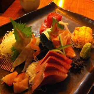 刺身五点盛り(ABURIYA KINNOSUKE)