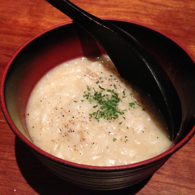 〆　リゾット(もつ鍋　八兵衛)