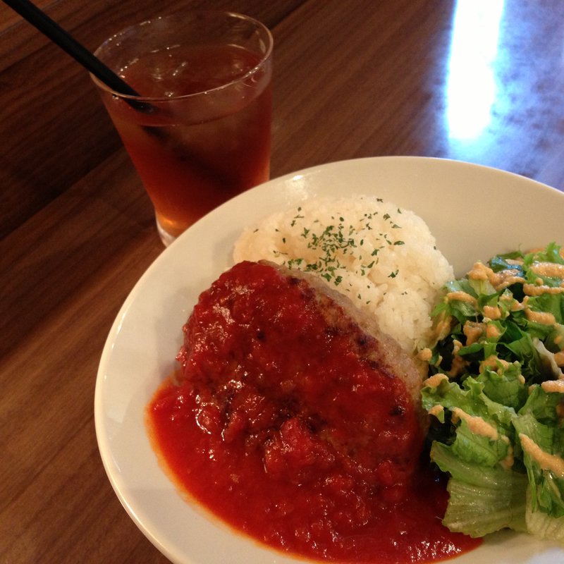 ランチ　ロコモコ(トラベルカフェ)