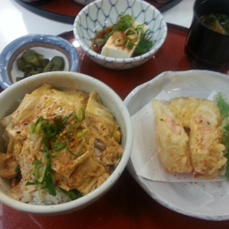 京湯葉定食(桂川パーキングエリア（上り線）スナックコーナー )