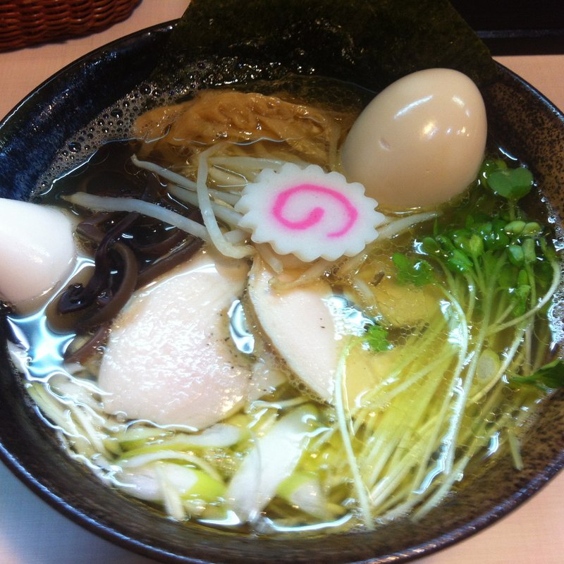 塩ラーメン　味玉・きくらげ(美志満 （みしま）)